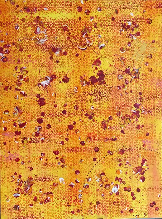 Save the bees - 60x80 - €1500